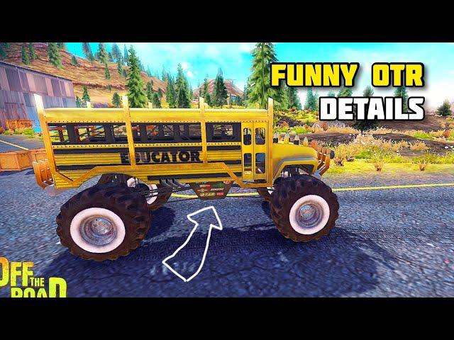 7 FUNNY DETAILS YOU MAY NEVER SEEN BEFORE | OFF THE ROAD OPEN WORLD DRIVING GAME