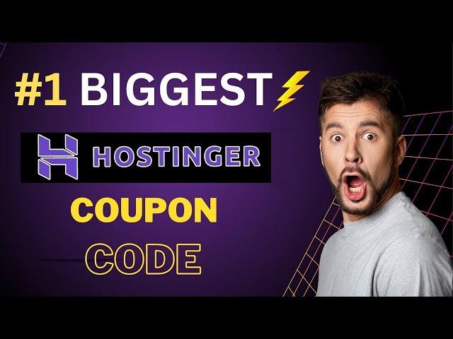 Hostinger Coupon CodeBEST Hostinger Coupon Code Discount In 2025