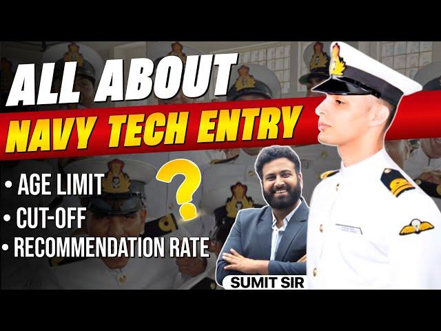 All About Navy Tech Entry 2023 Age Limit | Cut-Off | Selection Rate - Learn With Sumit