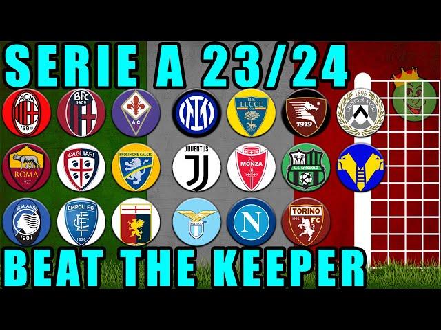 Serie A 2023/24 - Beat The Keeper Marble Race / Marble Race King