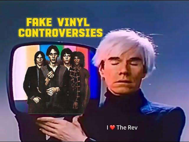 Fake Vinyl Controversies ECM Rhino Television Mofi (click click) #vinyl #punkrock #post