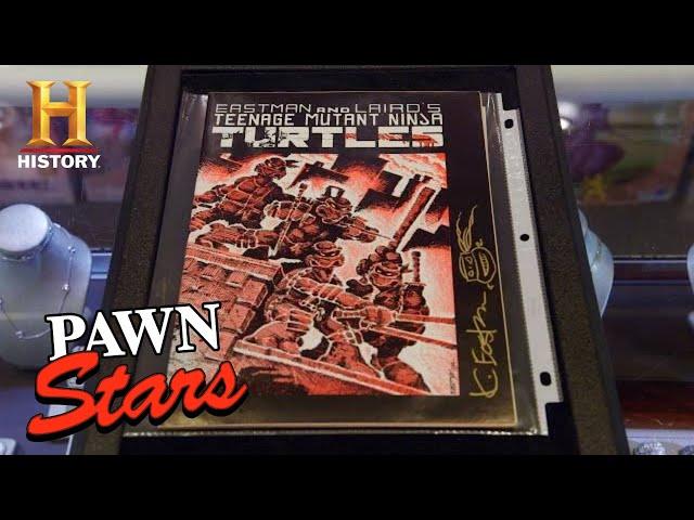 Pawn Stars: MEGA MONEY for SUPER RARE Teenage Mutant Ninja Turtles Comic (Season 17) | History