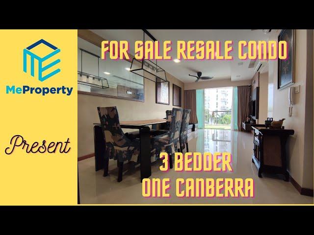 #MeProperty For Sale Resale Condo ONE CANBERRA 3 Bedder