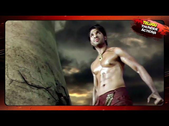 Allu Arjun Best Fight Scene..