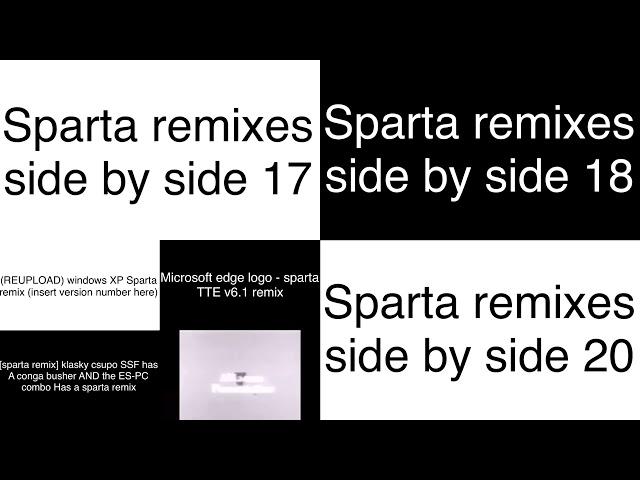 Sparta remixes super side by side 5