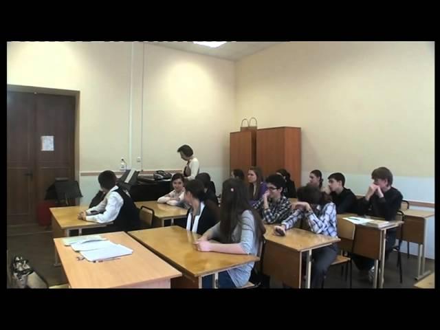 Мастер-класс Т. Литвиновой в ССМШ Санкт-Петербурга