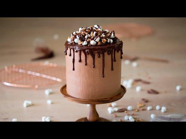How to Make Rocky Road Cake