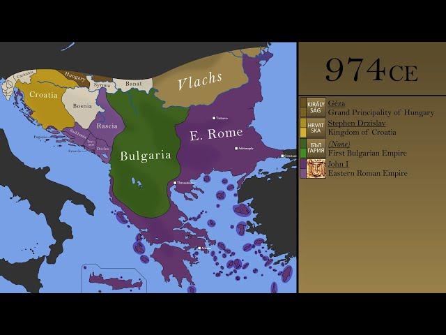 The History of the Balkans: Every Year