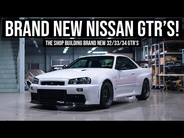 The Japanese Shop Building Brand New GTRs - Garage Yoshida