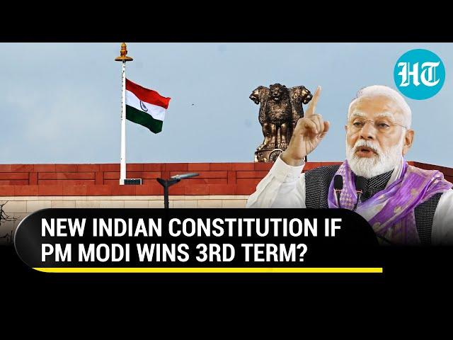 BJP To Change Constitution If It Wins 400+ Seats? Watch PM Modi's Reply | India LS Polls