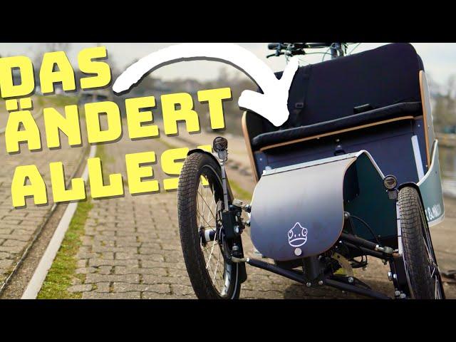 Fahrradrikscha 2.0 - das Mäx & Mäleon Lastenrad kann dein Leben verändern!