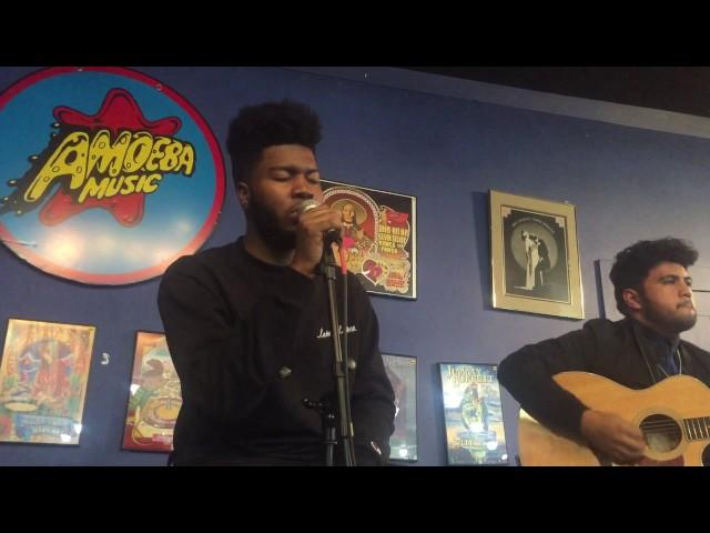 Khalid performing Coaster Acoustic LIVE