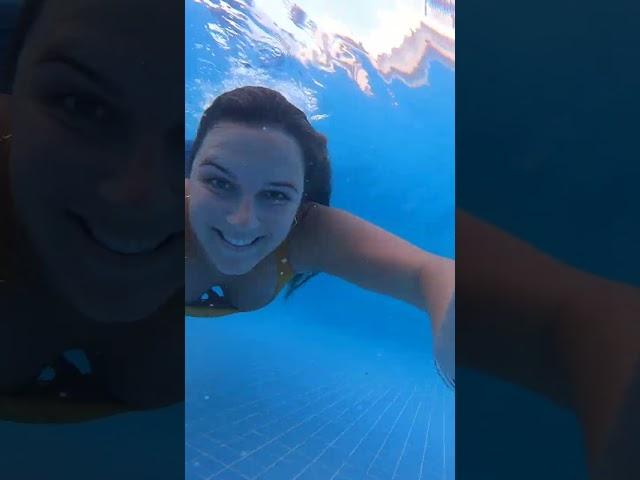 Selfie Underwater with Jeans #shorts