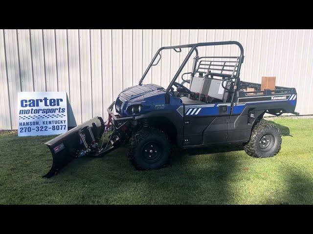 Kawasaki Mule Pro FXR Snow Plow