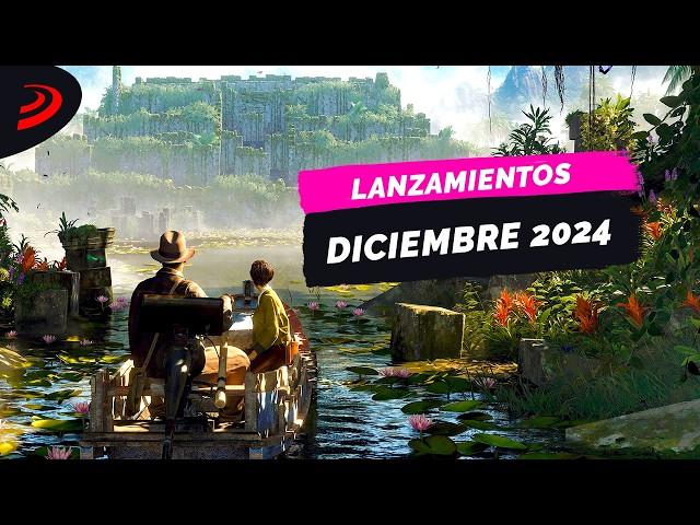 Los 15 MEJORES JUEGOS que SALEN en DICIEMBRE de 2024