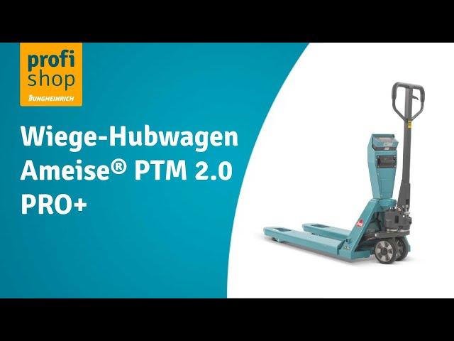 Wiege-Hubwagen Ameise® PTM 2.0 PRO+