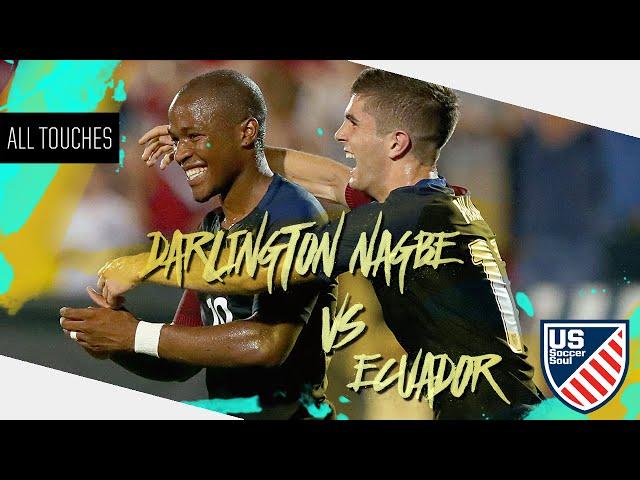 Darlington Nagbe vs Ecuador ● All Touches ● US Soccer Soul | HD