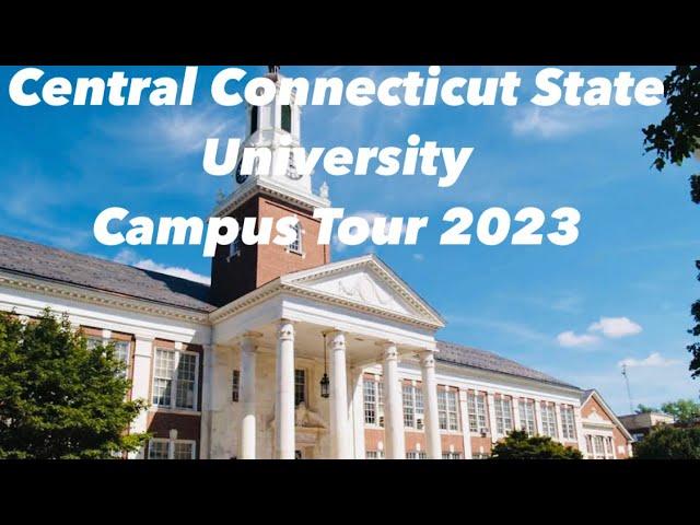 Campus Tour of Central Connecticut State University 2023 by Trinitee Williams #CCSU #College