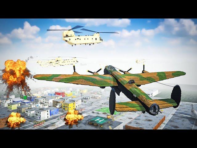 Planes Crashes into Chinook Helicopters  | Teardown