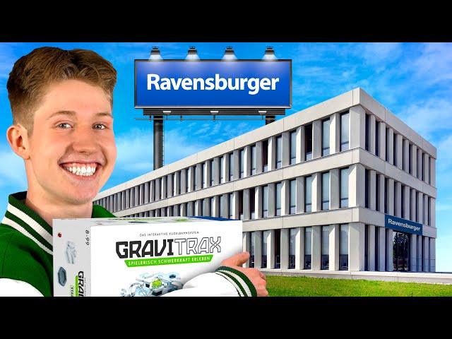 Wir haben eine Gravitrax Bahn im RAVENSBURGER HEADQUARTERS gebaut!!