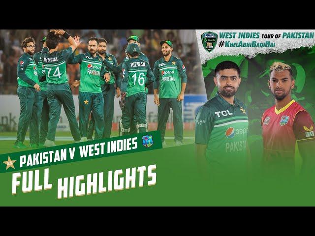 Full Highlights | Pakistan vs West Indies | 2nd ODI 2022 | PCB | MO1T