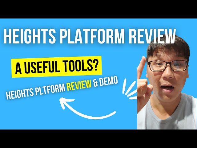 Heights Platform Review - Watch Me Build A Online Course With Heights Platform Review And Demo