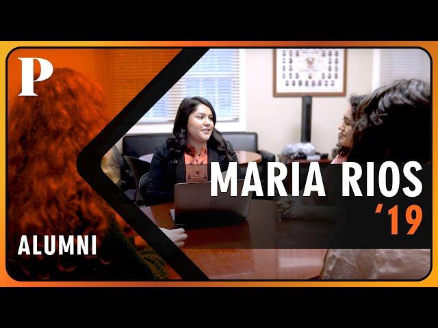 Meet Eberhardt Alumna Maria Rios