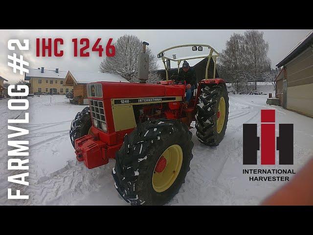 Farmvlog #2 - Der neue Hobbyschlepper IHC 1246 - kurze Vorstellung - Technische Daten - SOUND!