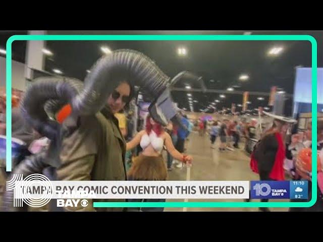 Thousands flock to the Tampa Bay Comic Convention