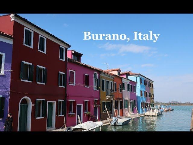 BURANO, ITALY: Colors of the Venetian Island