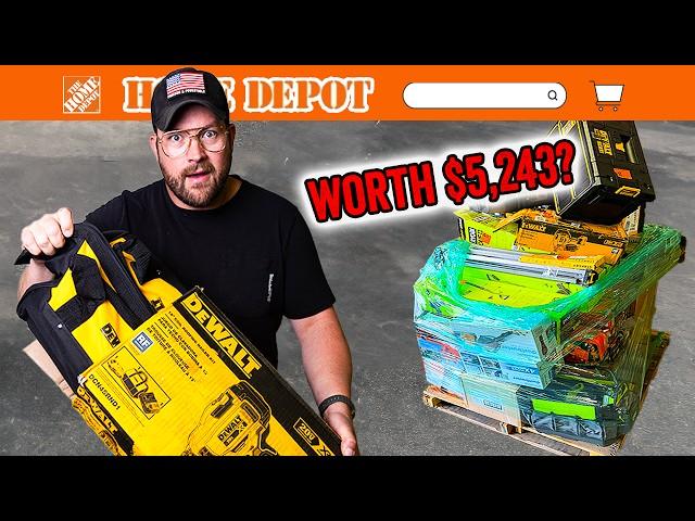 I Bought Another Pallet of Home Depot Tool Returns for $3,400