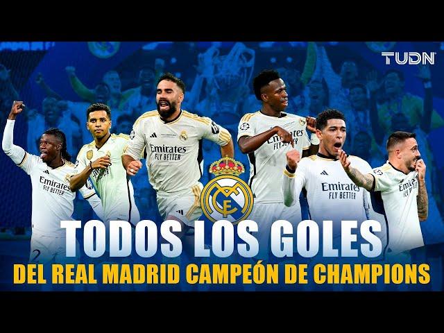 ¡LOS IMPERDIBLES GOLES QUE LLEVARON AL REAL MADRID A CONQUISTAR LA CHAMPIONS LEAGUE! | TUDN