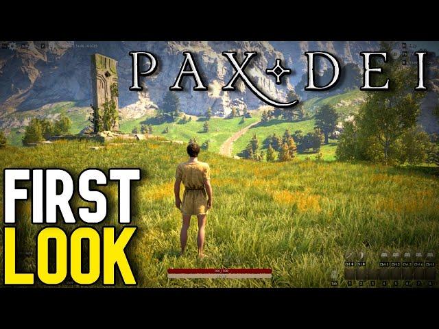 Pax Dei is Breathtaking | New Sandbox MMORPG