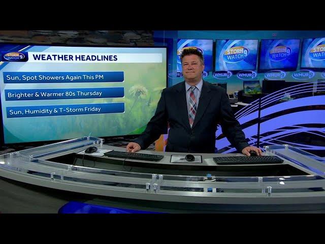 Video: Unsettled weather pattern continues