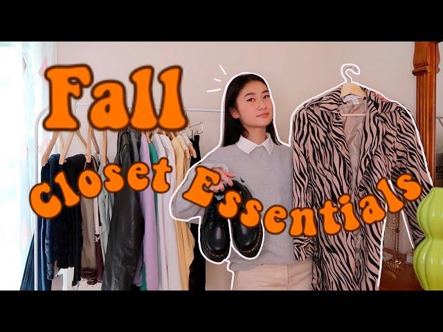 Fall 2020 Closet Essentials | A Guide to Fall 2020 Trends