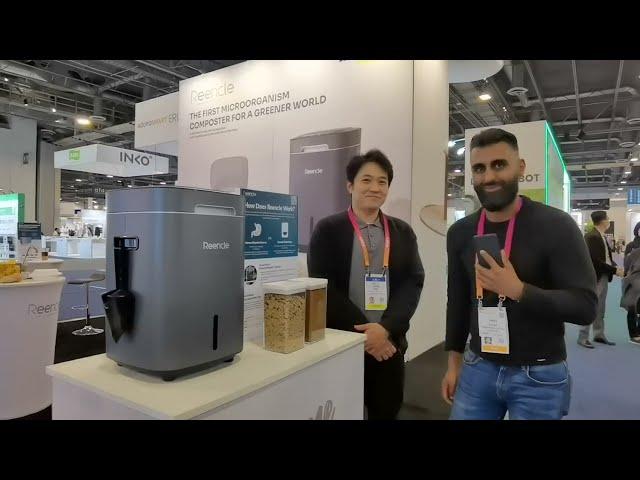 Reencle presents innovative food recycler at CES 2023