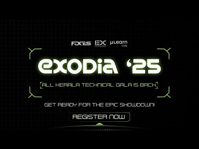Ready for Exodia '25? Grab Your Tickets Right Now!!