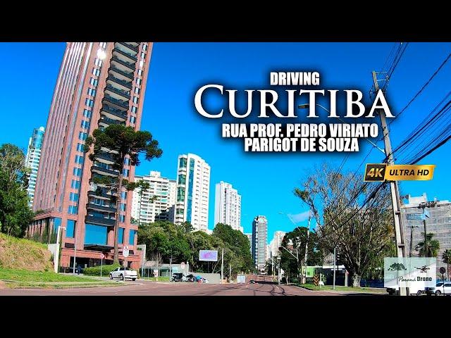 Curitiba Driving 4K | Rua Prof. Pedro Viriato Parigot de Souza | #goprocamera