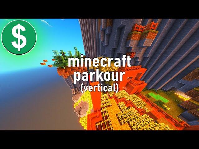 Minecraft Parkour Gameplay NO COPYRIGHT (Vertical)