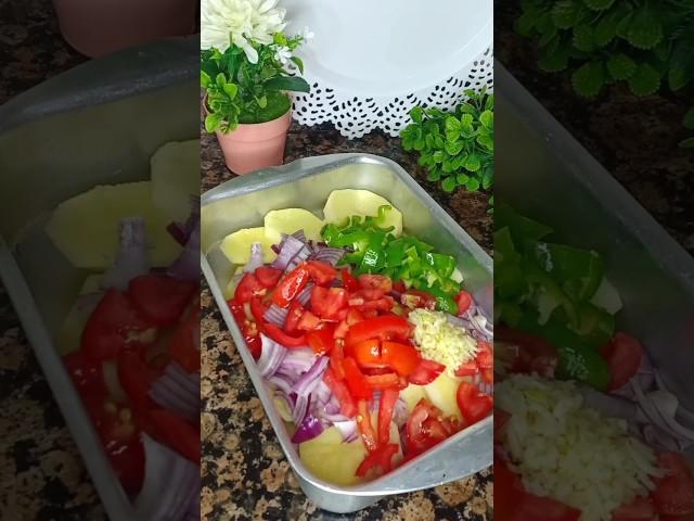 صينية البطاطس السريعة نى فى نى بدون فرن  رهيبة بطريقتى  الخاصه#لايك_اشتراك