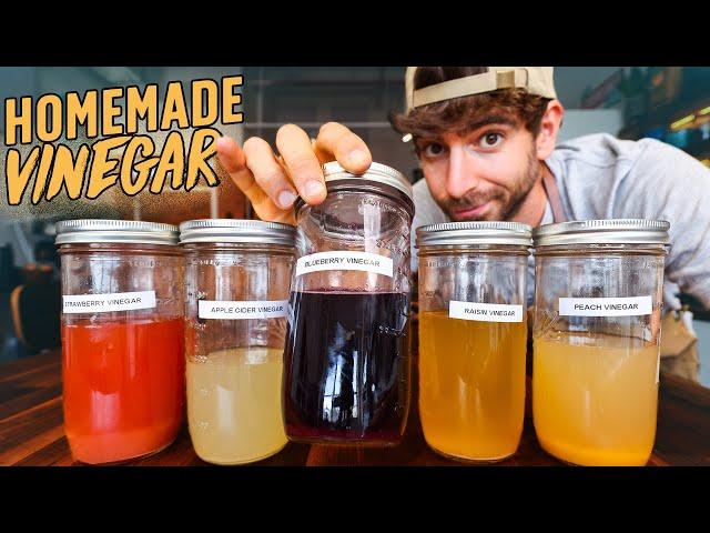 Why I started making my own vinegars from scratch...