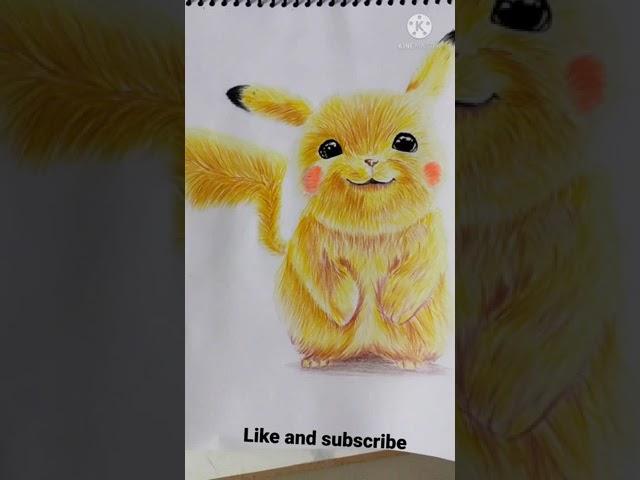 Pikachu drawing (ved pandya)