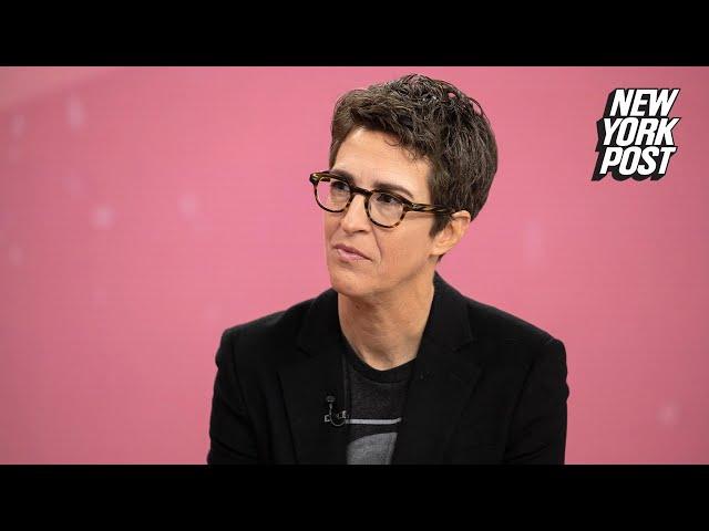 MSNBC’s Rachel Maddow’s salary reportedly cut by $5M despite being ‘ratings Viagra’