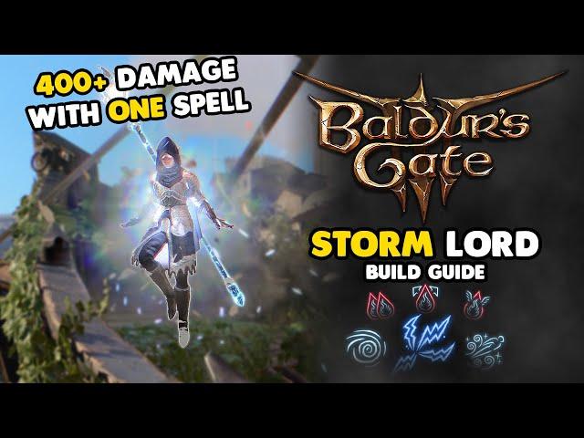 Baldur's Gate 3 Build Guide | Storm Sorcerer | Best AOE Caster