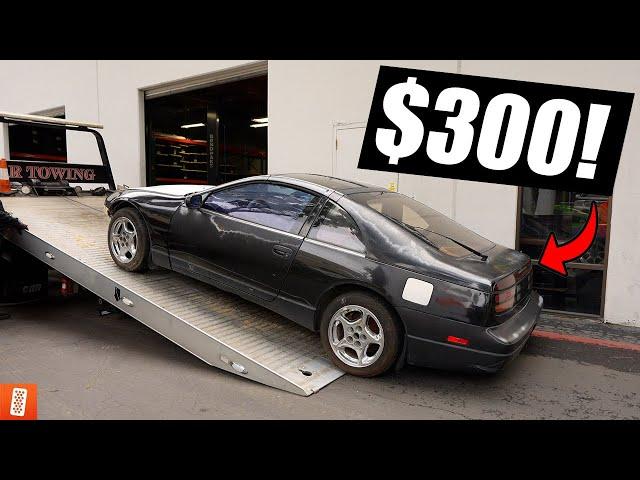 Buying the CHEAPEST Nissan 300zx! (SIGHT UNSEEN and so much worse than we thought)