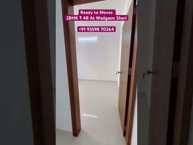 2BHK Flat For Sale In Wadgaon Sheri Pune | Ready To Move | Rs 48 Lac Only