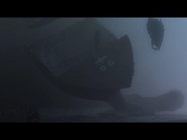 MV Derbyshire - Sinking Animation