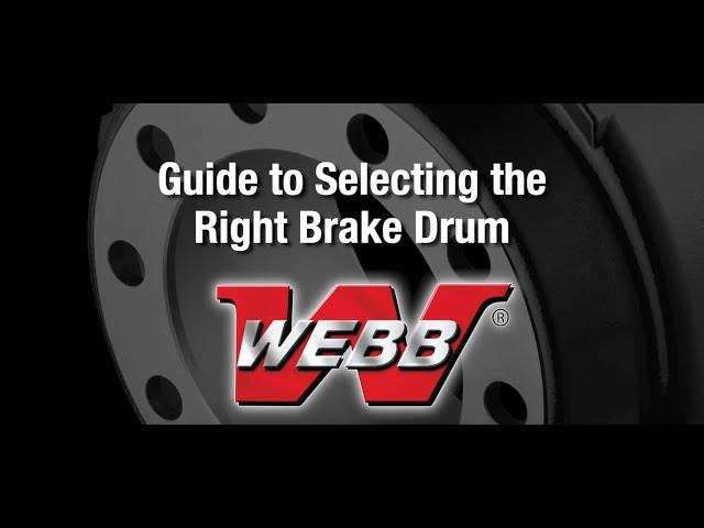 Selecting the Right Brake Drum