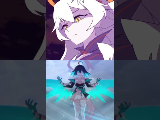 Herrscher of the End V.s Genshin impact x Honkai impact  3 #honkaiimpact3rd #genshinimpact #shorts