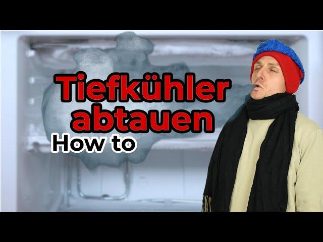 Defrost the freezer properly - How to | ImmoTrainer Wetzikon